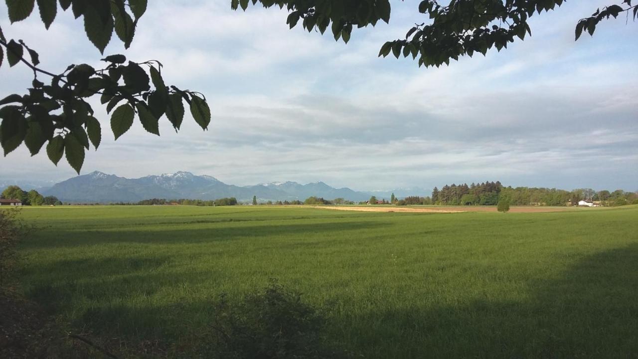 Ferienwohnung Sternschnuppe Chieming Buitenkant foto